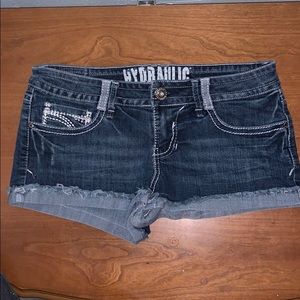 Hydraulic Jean Shorts